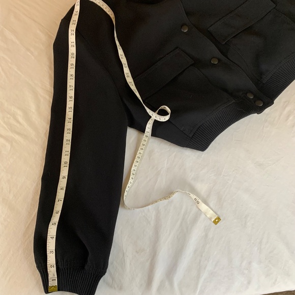 H&M Divided Faux Fur Jacket Coat Brown Black Size M NWT - Picture 6 of 11